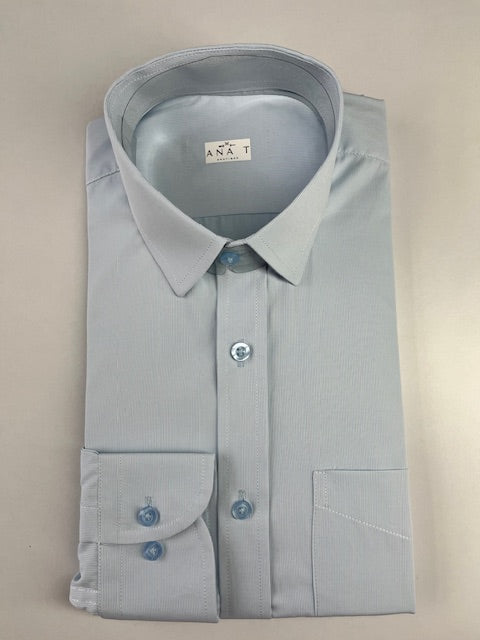 Camisa azul claro