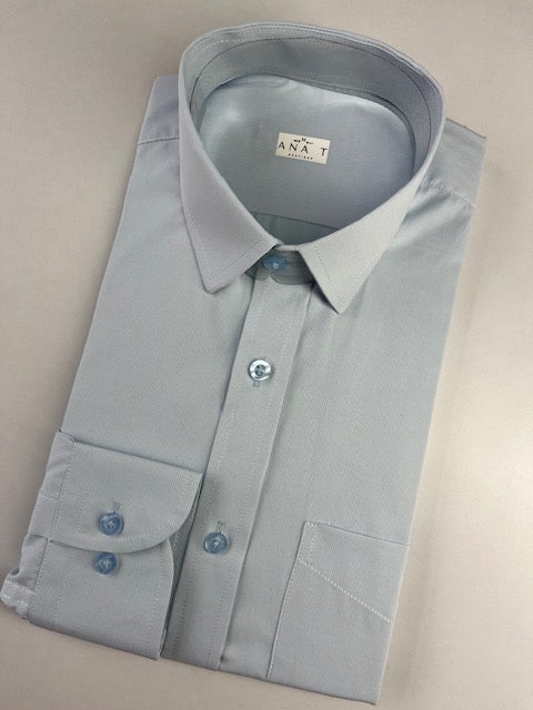 Camisa azul claro