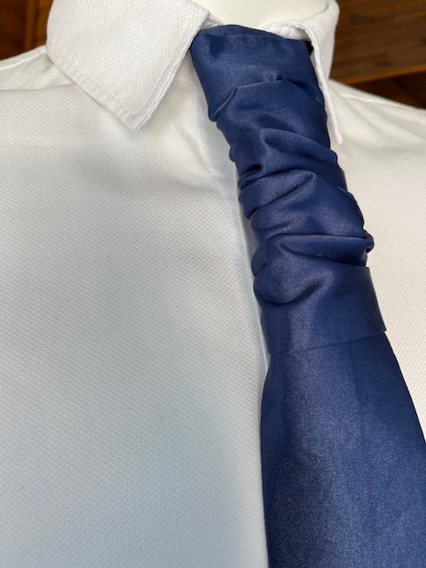 Corbata azul Ascot
