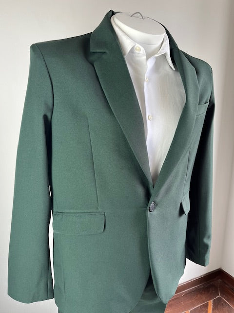 Traje Verde Oscuro