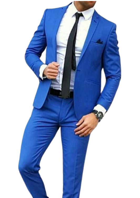 Traje Azul Rey