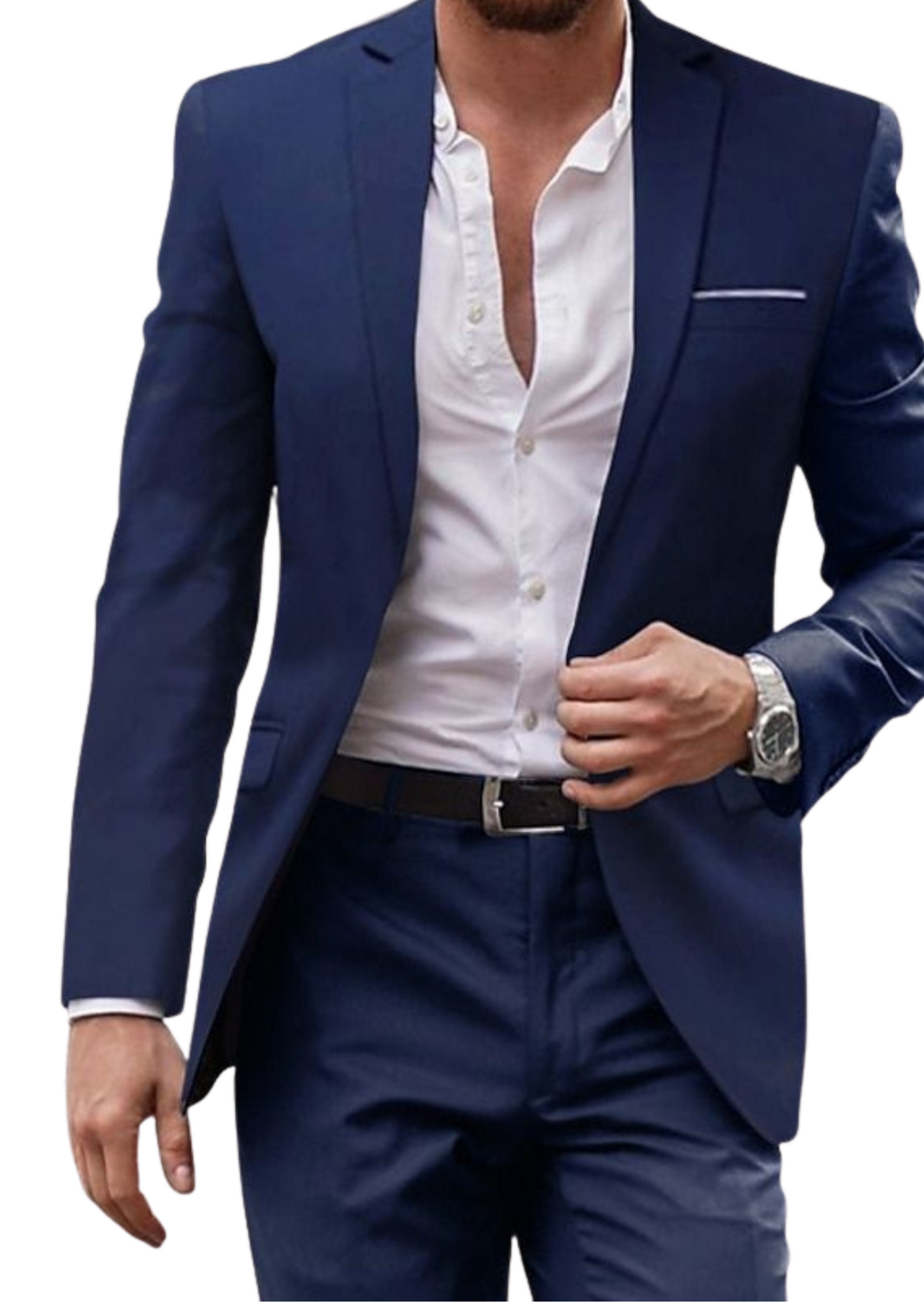 Traje Azul Oscuro